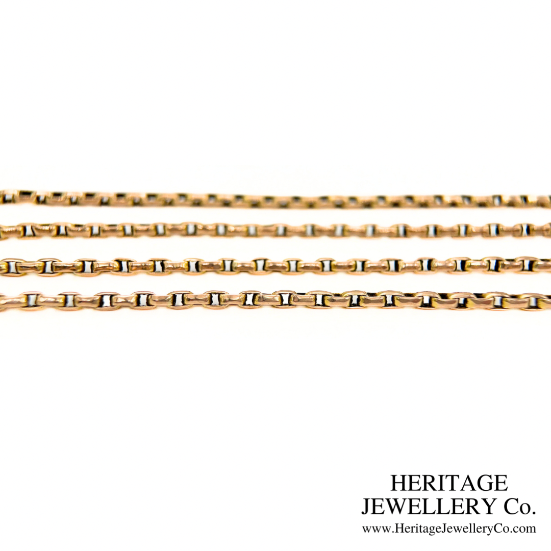 Antique Gold Long Guard Chain (9ct Gold)