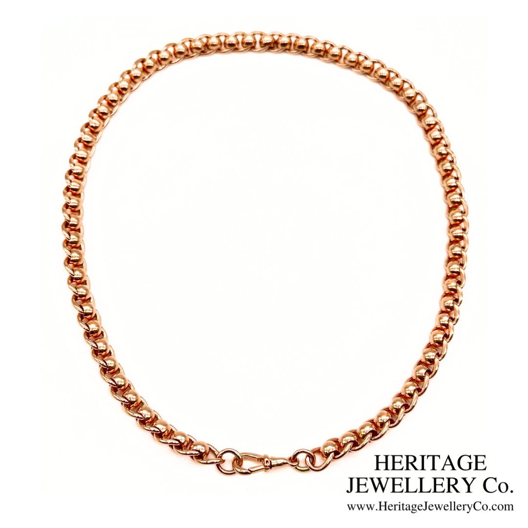 Vintage Rose Gold Collar (9ct Gold)