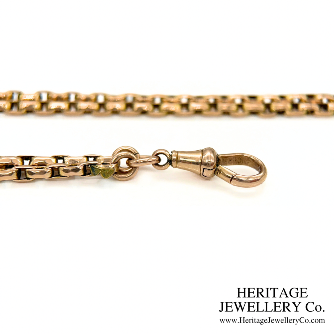 Antique Gold Long Guard Chain (9ct Gold)