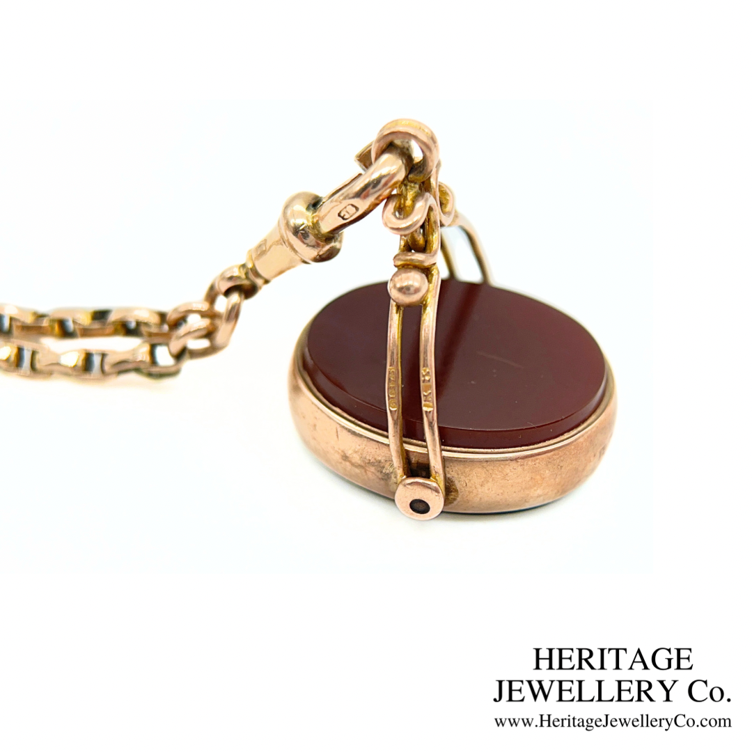 Antique Gold Long Guard Chain (9ct Gold)