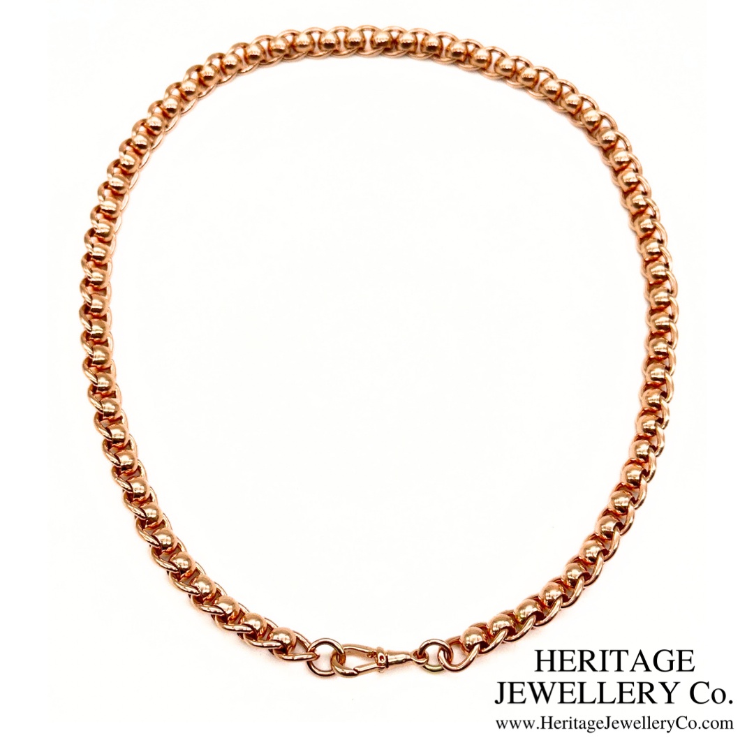Vintage Rose Gold Collar (9ct Gold)