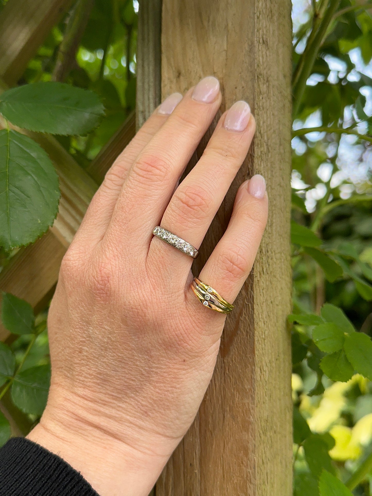 Vintage Diamond 7-Stone Band