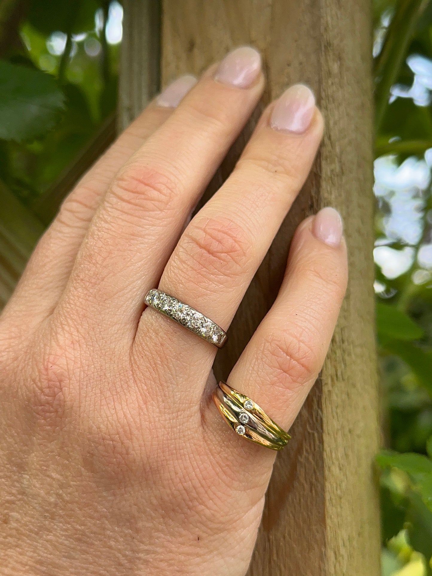 Vintage Diamond 7-Stone Band