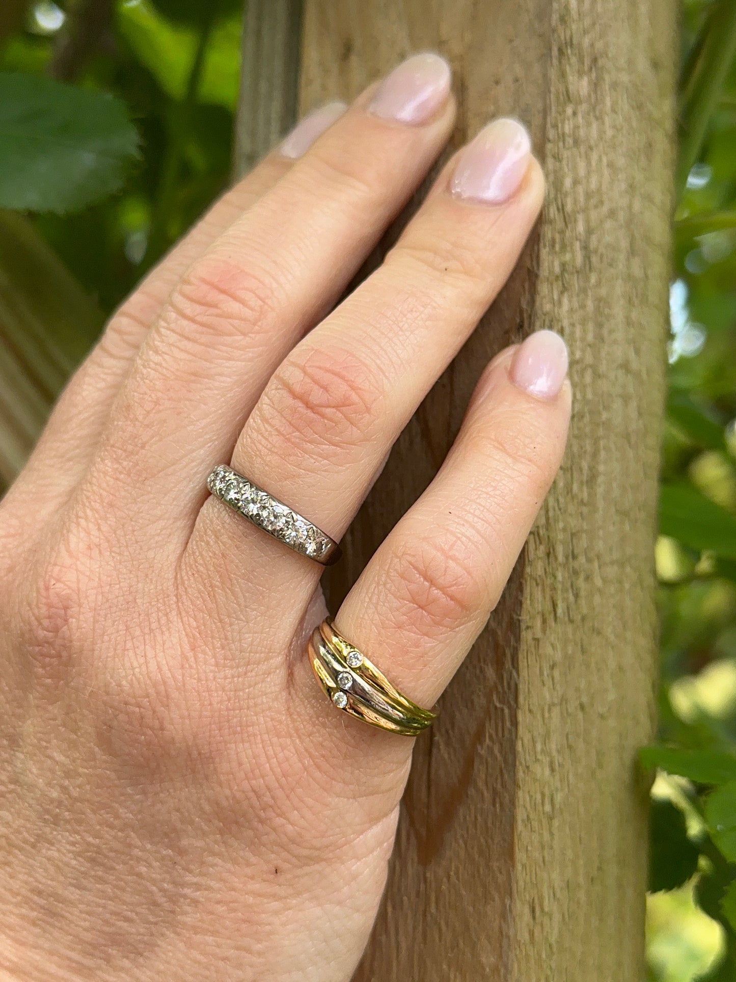 Vintage Diamond 7-Stone Band
