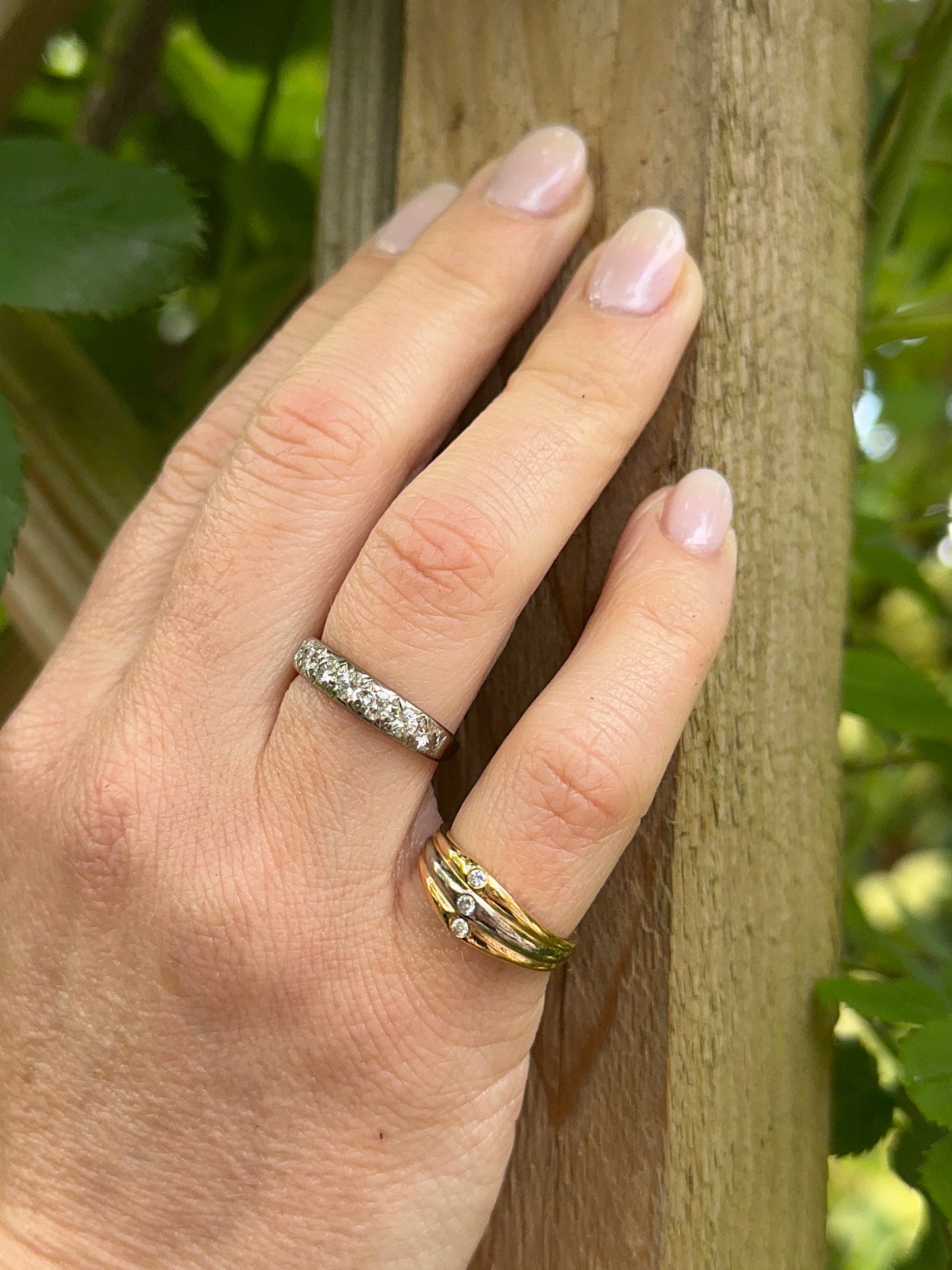 Vintage Diamond 7-Stone Band