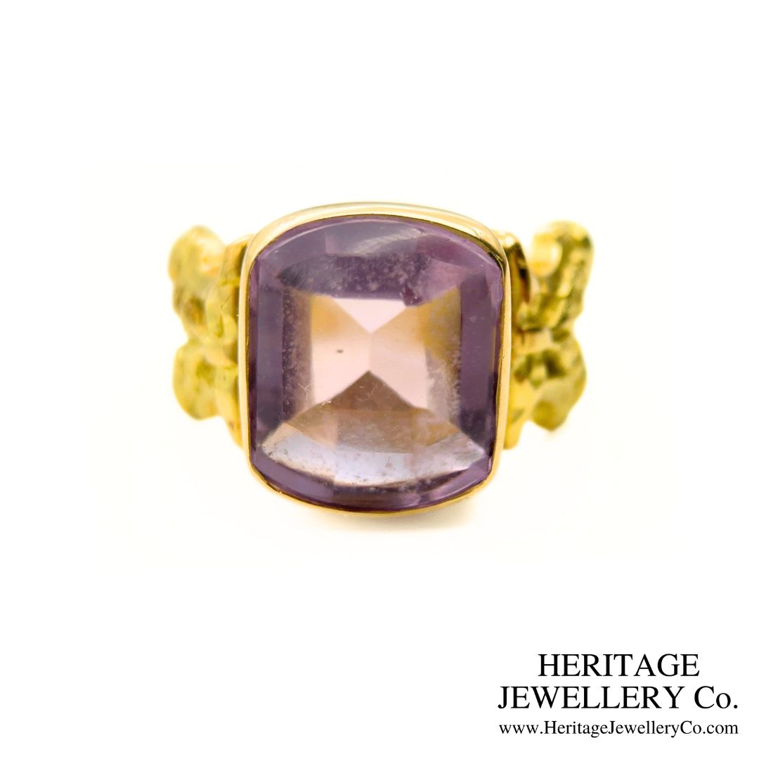 Art Nouveau Amethyst Ring (Spanish)