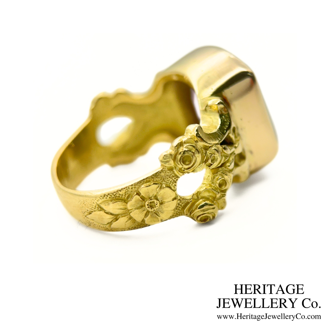 Art Nouveau Amethyst Ring (Spanish)