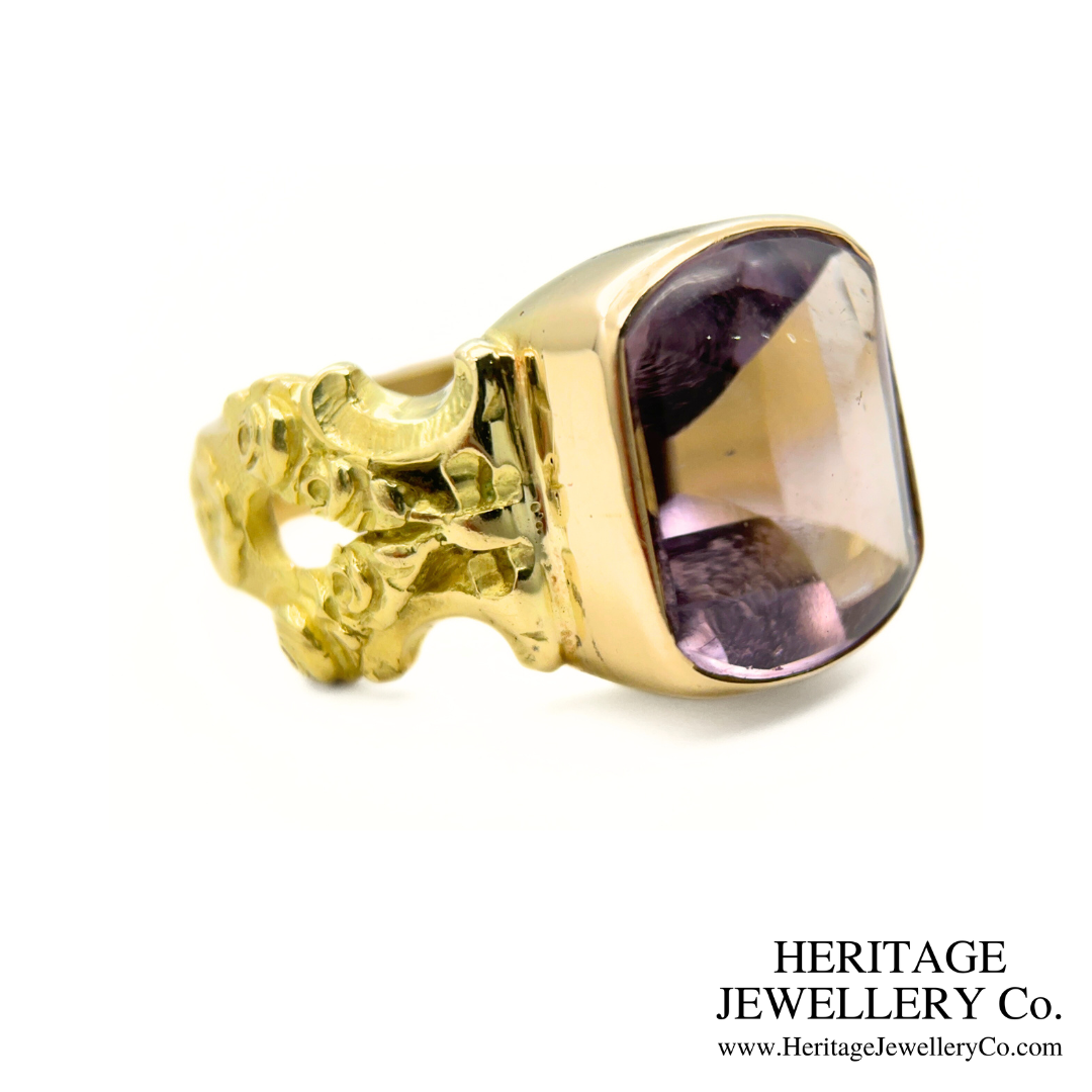 Art Nouveau Amethyst Ring (Spanish)