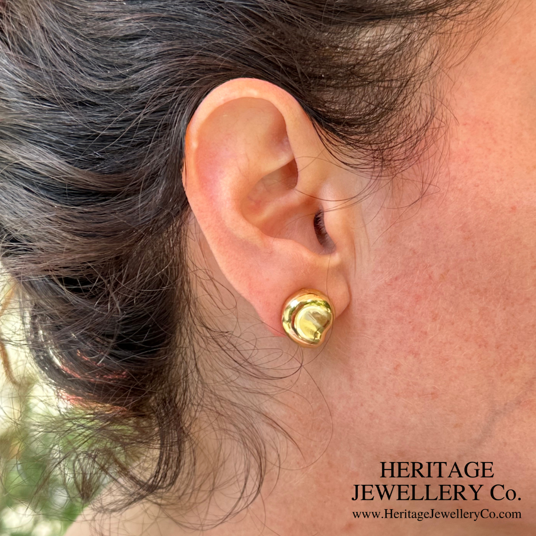 Tiffany & Co. Bean Earclips by Elsa Peretti