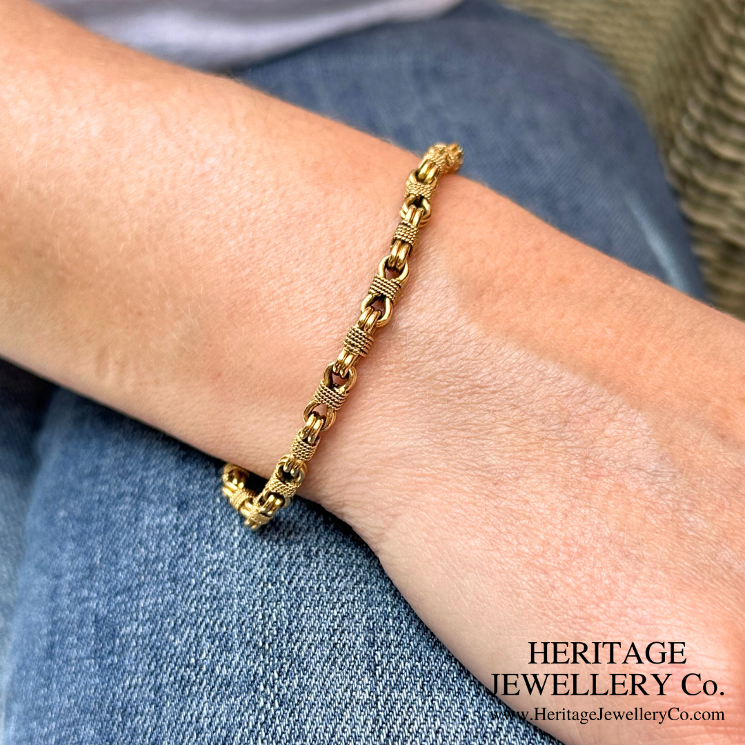 Georges Lenfant Rope Link Bracelet