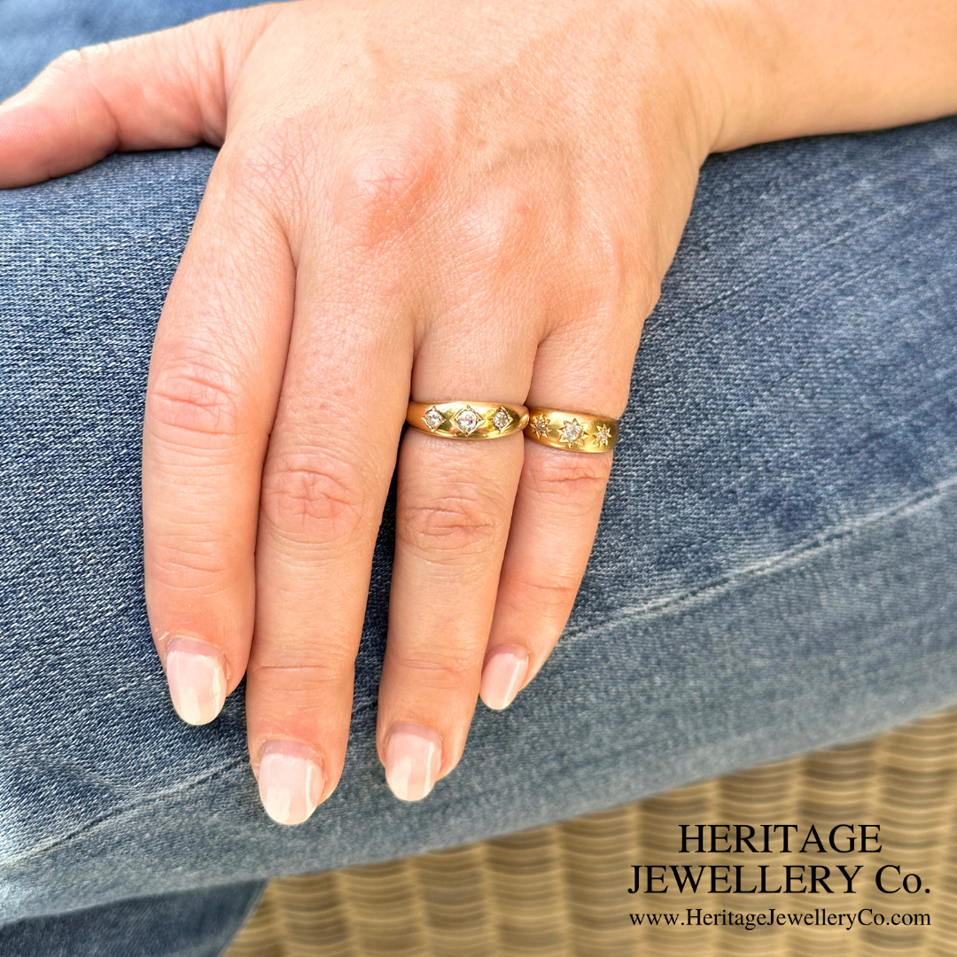 Antique Diamond Gypsy Ring (c.1914)