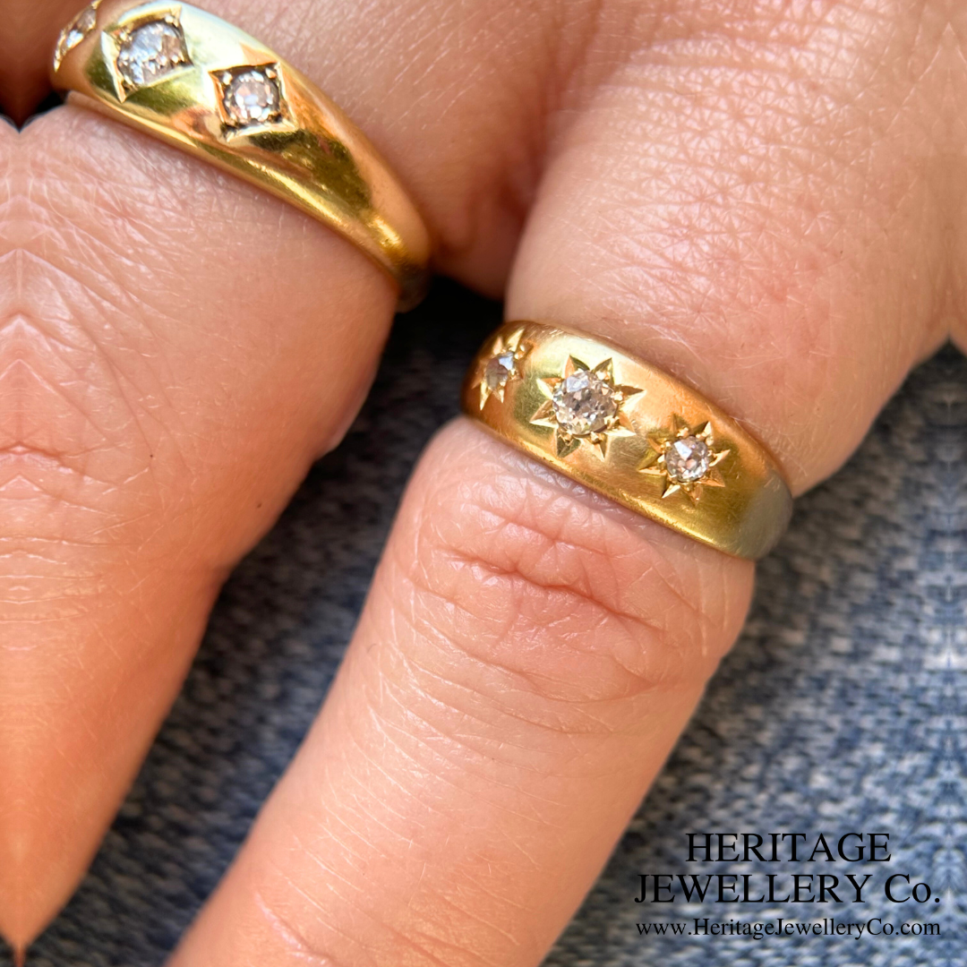 Antique Diamond Gypsy Ring (c.1914)
