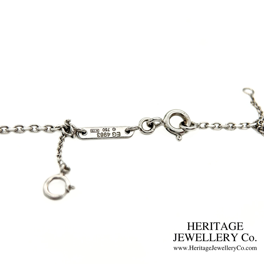 Vintage 18K 'C de Cartier' Pendant Necklace by Cartier