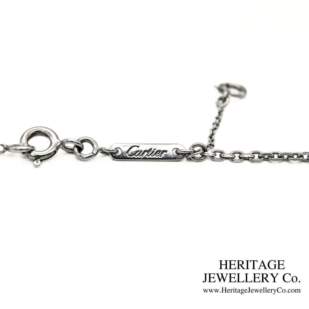 Vintage 18K 'C de Cartier' Pendant Necklace by Cartier