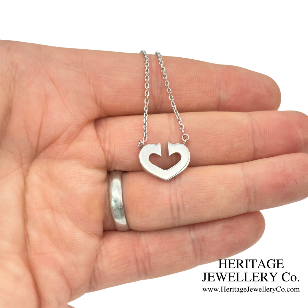 Vintage 18K 'C de Cartier' Pendant Necklace by Cartier