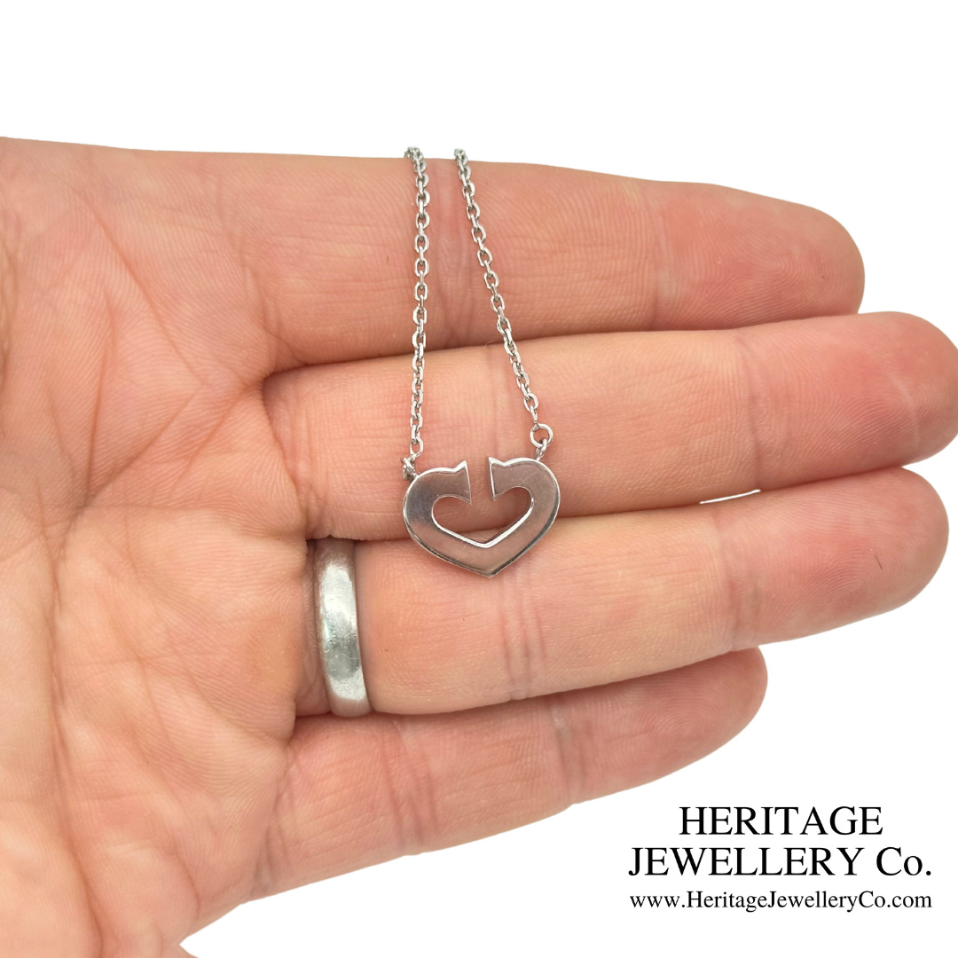 Vintage 18K 'C de Cartier' Pendant Necklace by Cartier