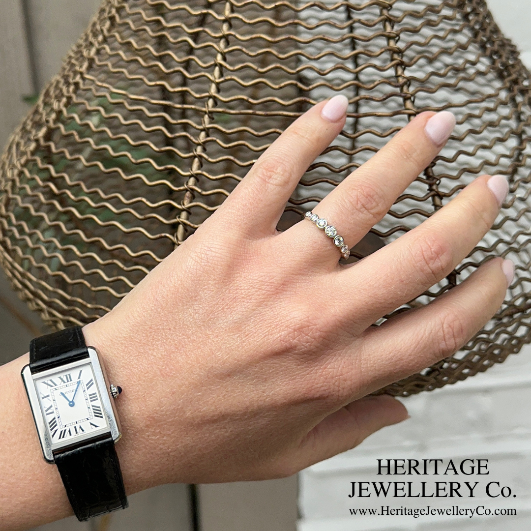 Tiffany & Co. Diamond Jazz Ring (Platinum)
