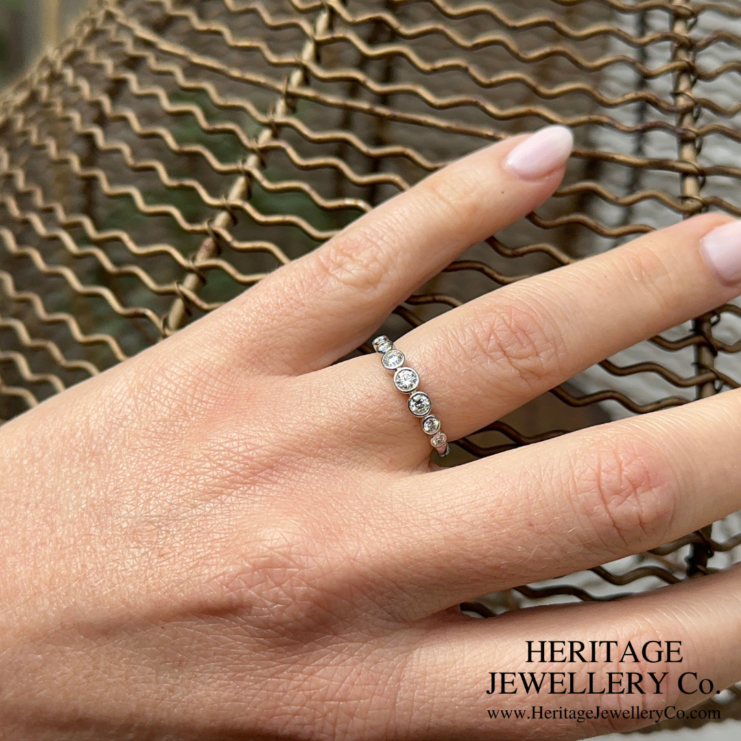 Tiffany & Co. Diamond Jazz Ring (Platinum)