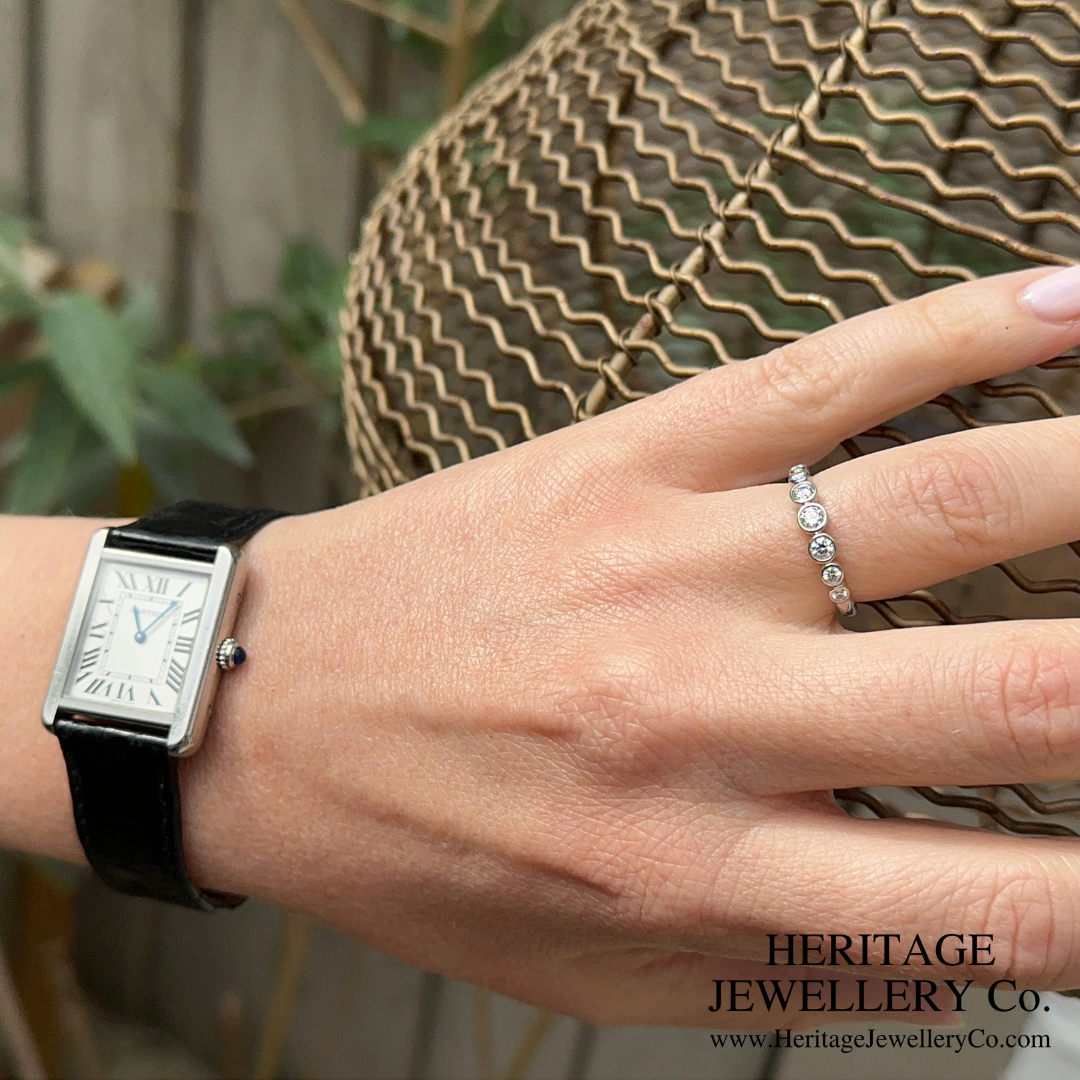 Tiffany & Co. Diamond Jazz Ring (Platinum)