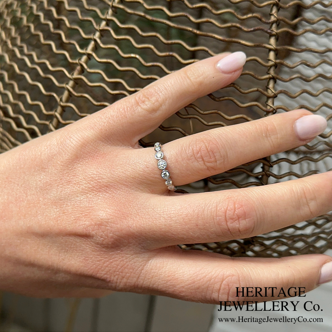 Tiffany & Co. Diamond Jazz Ring (Platinum)