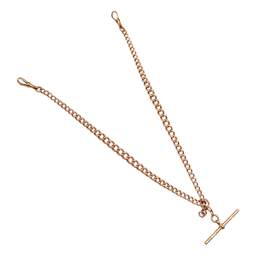Antique Gold Albert Chain