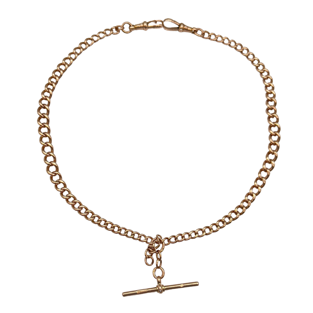 Antique Gold Albert Chain