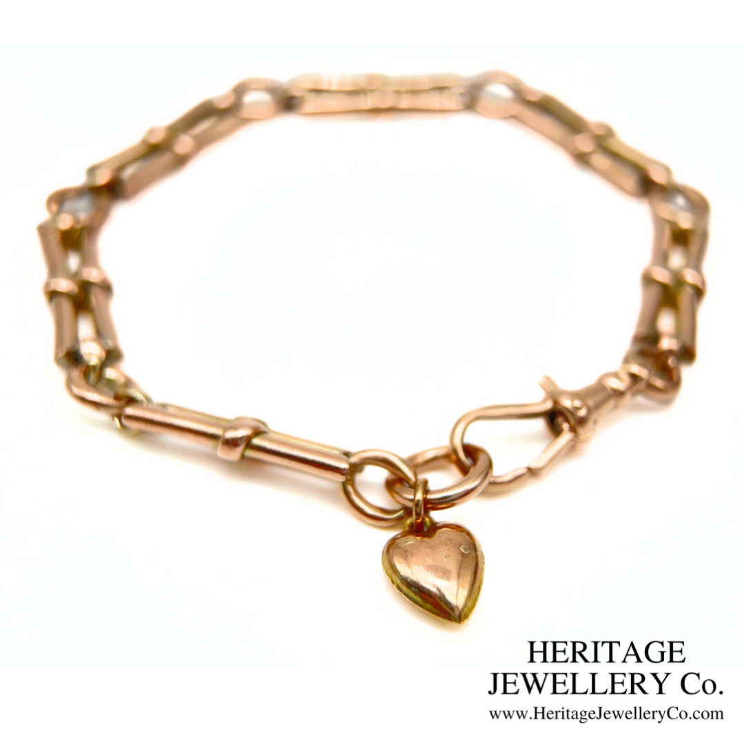 Antique Gold Fancy Link bracelet (9ct gold)