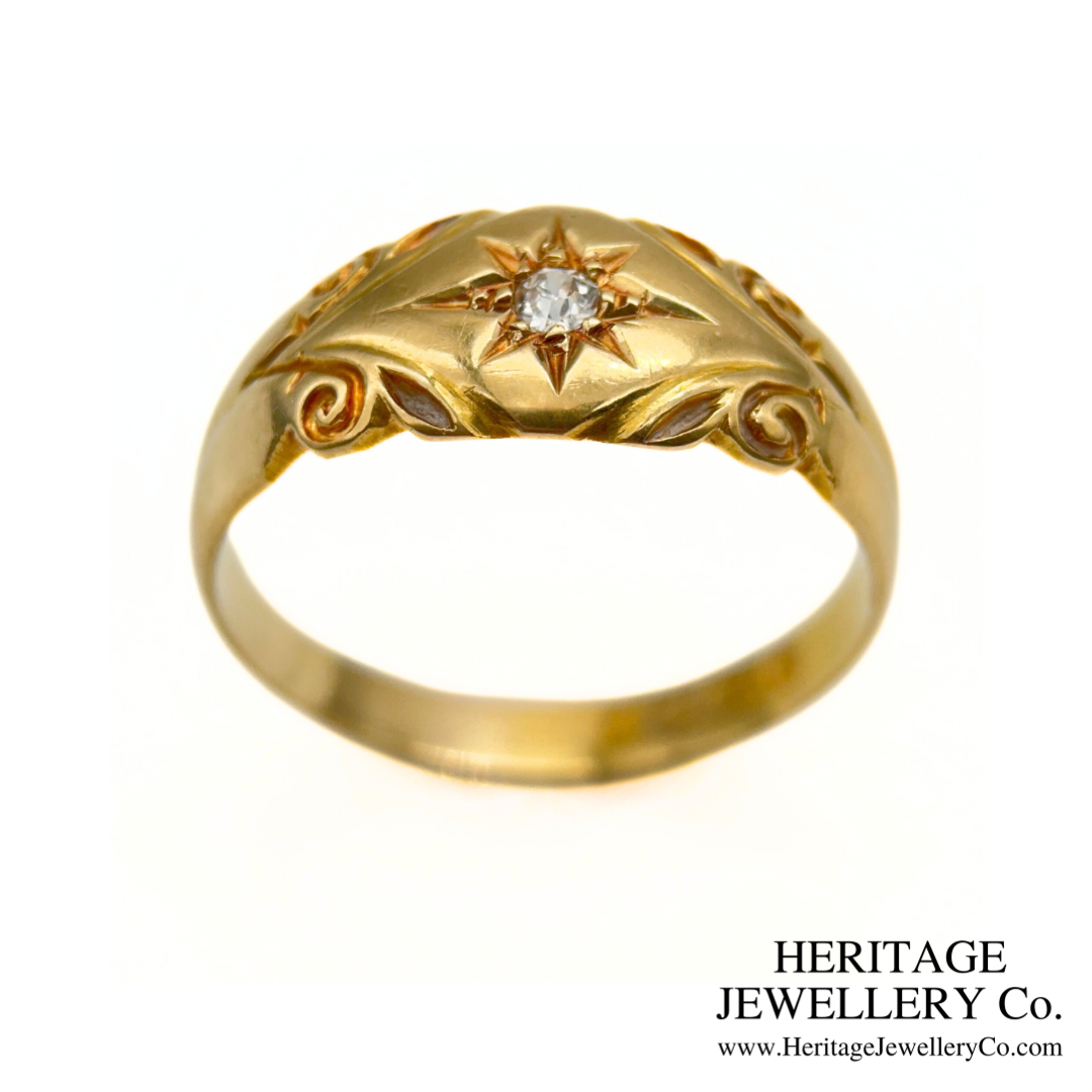 Edwardian Diamond Gypsy Ring (c.1906)