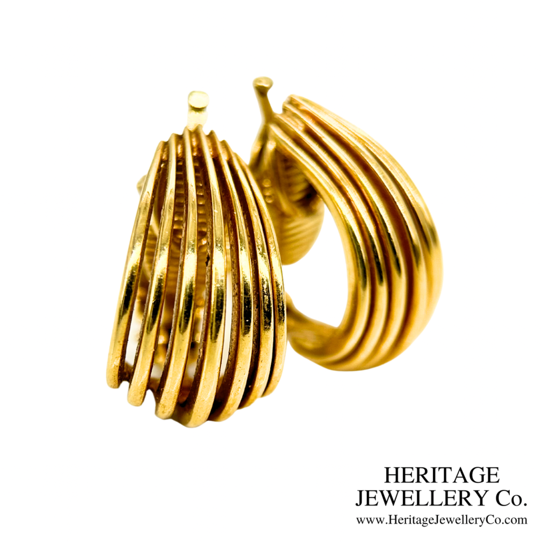Tiffany & Co. Gold Hoop Earclips