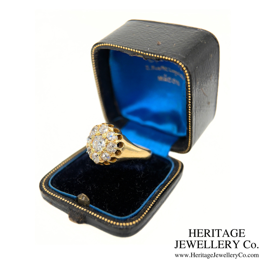Victorian Diamond Cluster Ring (1.40ct)