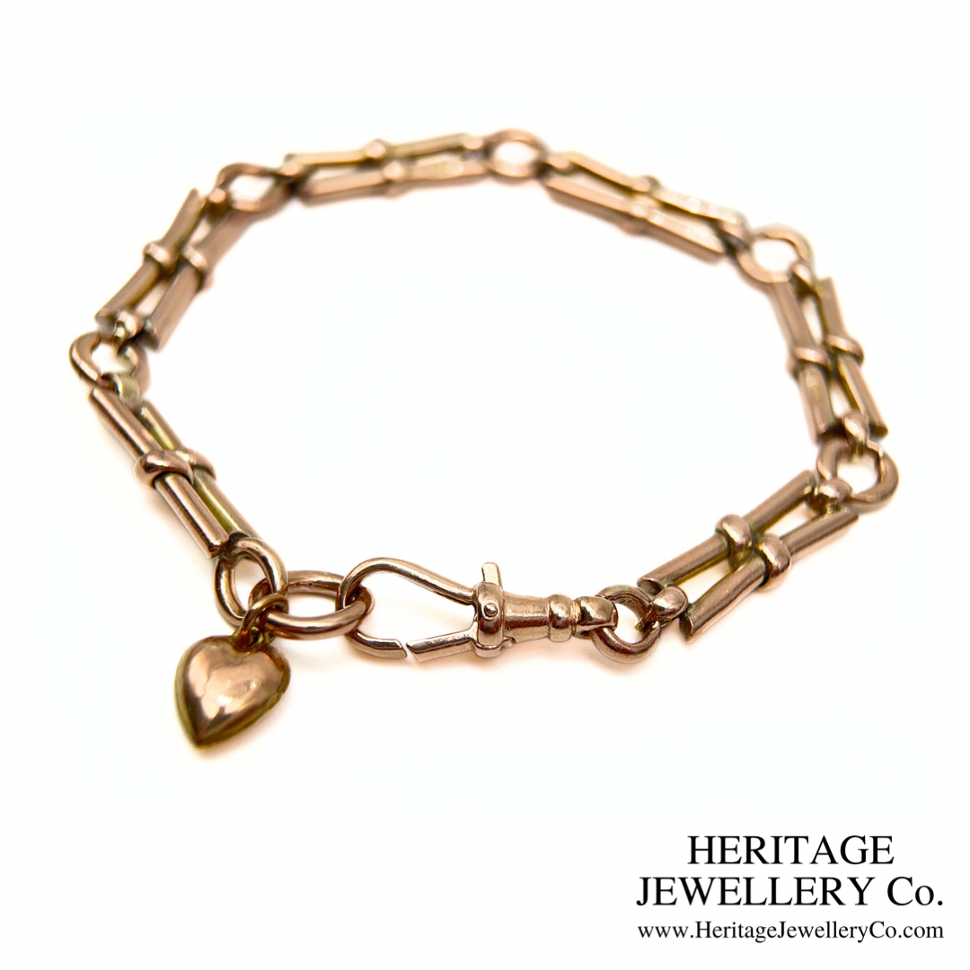 Antique Gold Fancy Link bracelet (9ct gold)