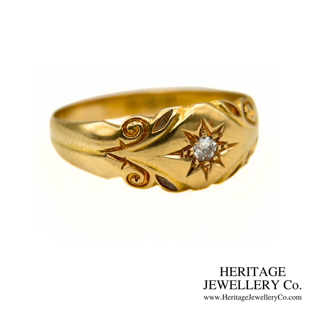 Edwardian Diamond Gypsy Ring (c.1906)