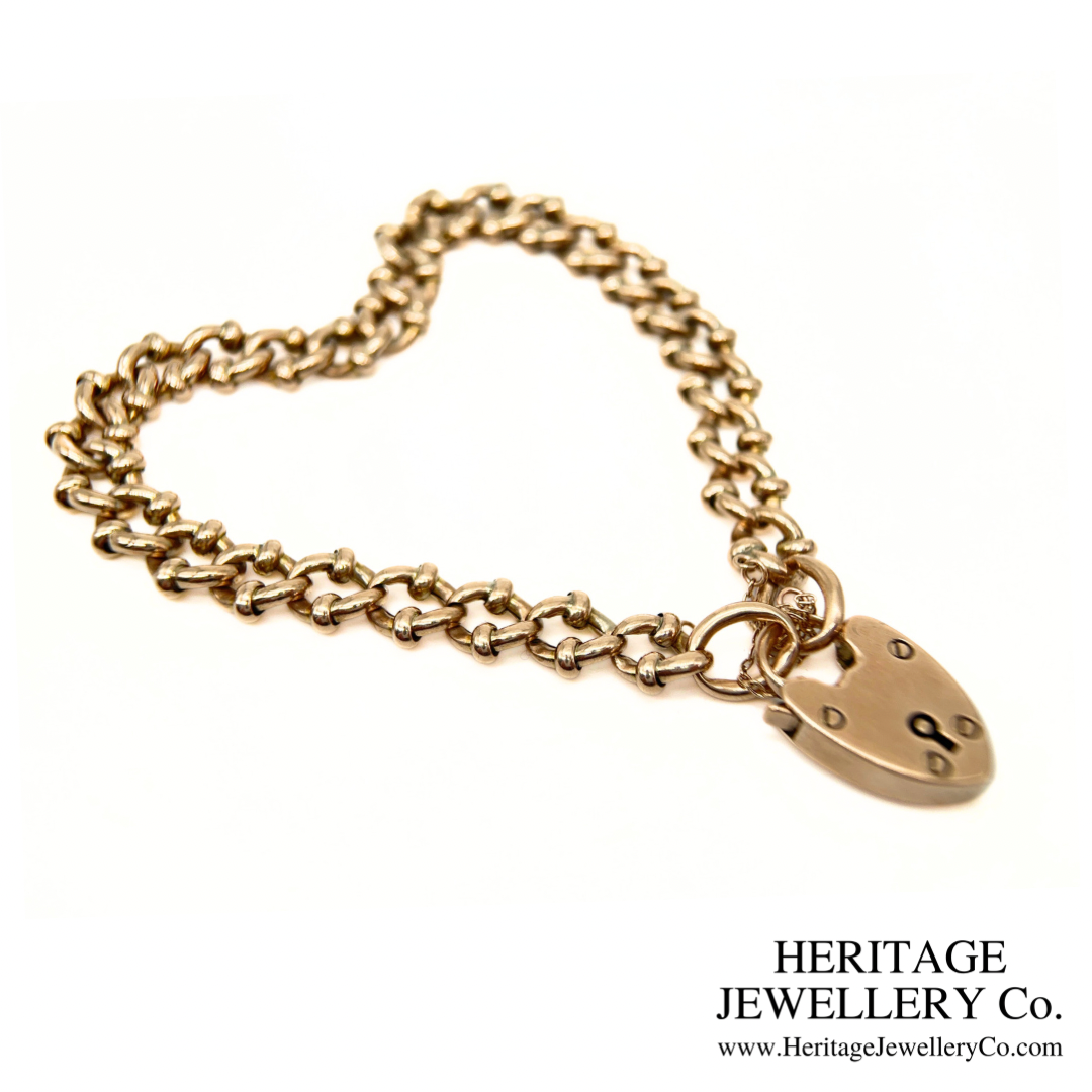 Victorian Gold Fancy Curb Bracelet