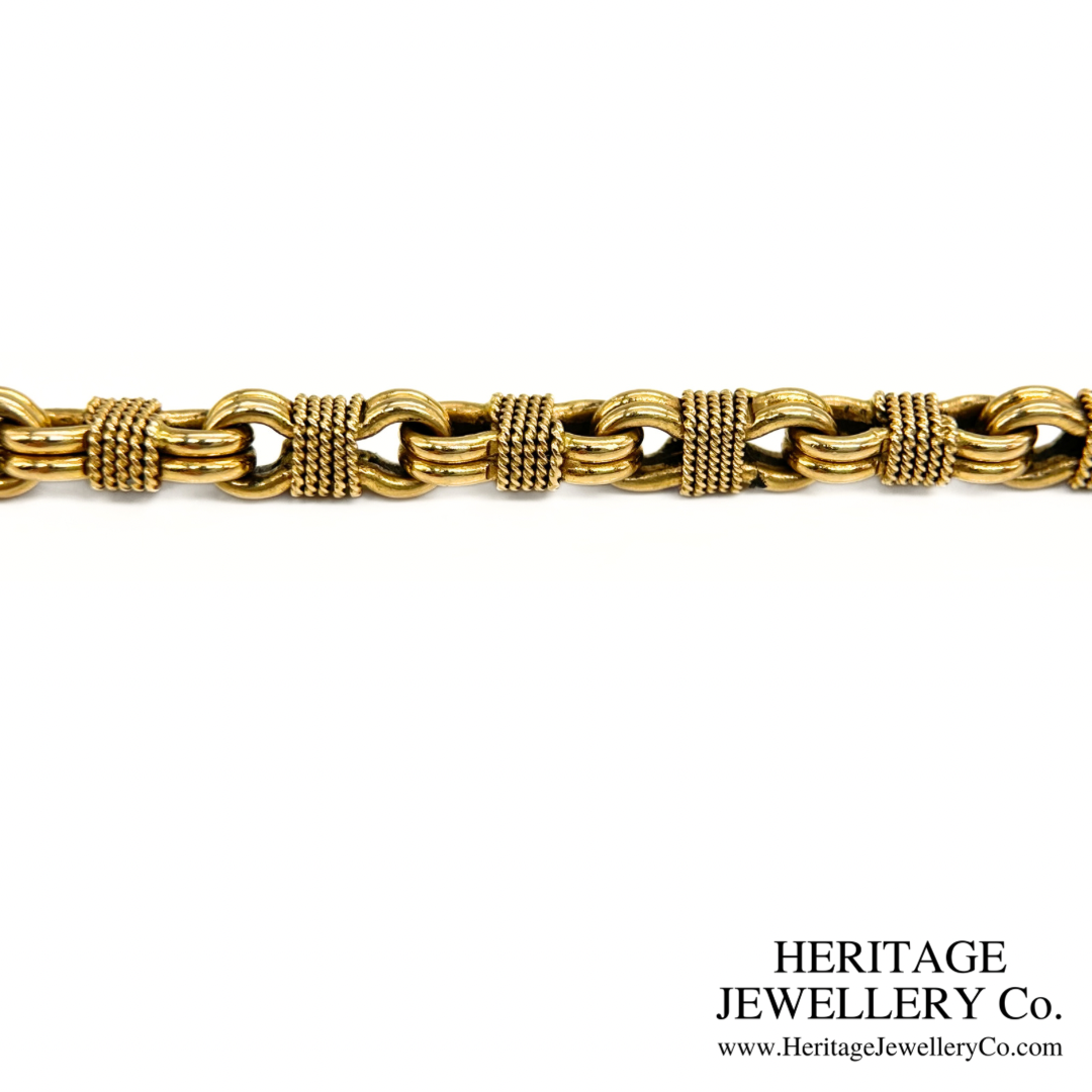 Georges Lenfant Rope Link Bracelet