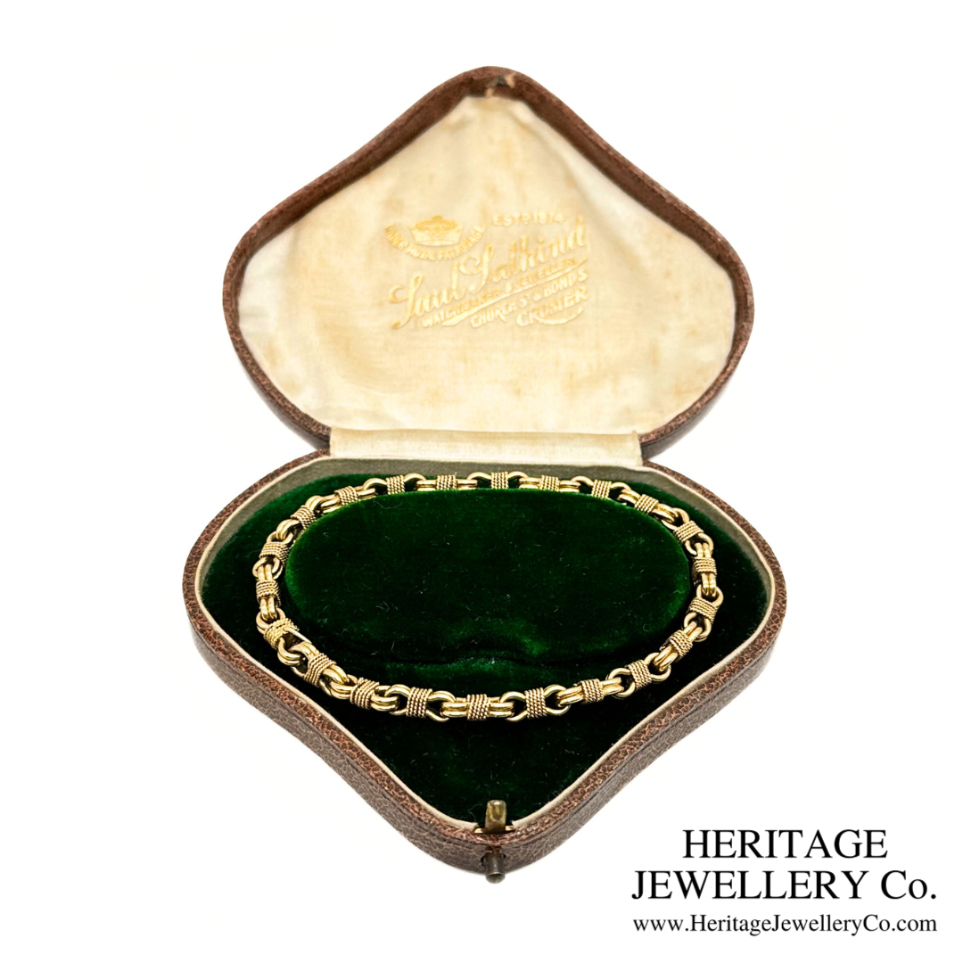 Georges Lenfant Rope Link Bracelet