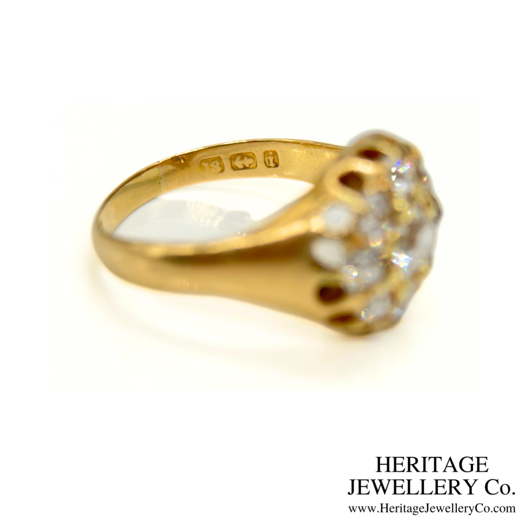 Victorian Diamond Cluster Ring (1.40ct)