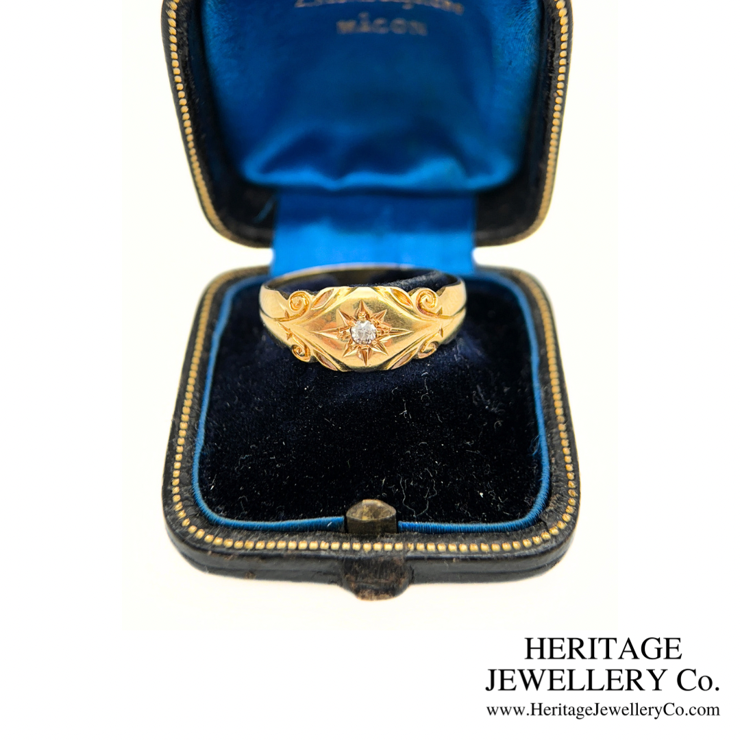 Edwardian Diamond Gypsy Ring (c.1906)