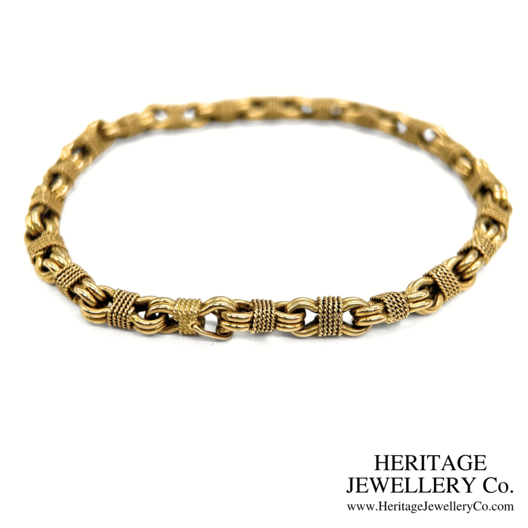 Georges Lenfant Rope Link Bracelet