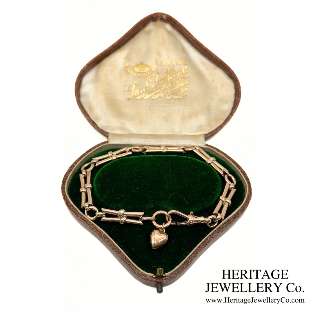 Antique Gold Fancy Link bracelet (9ct gold)