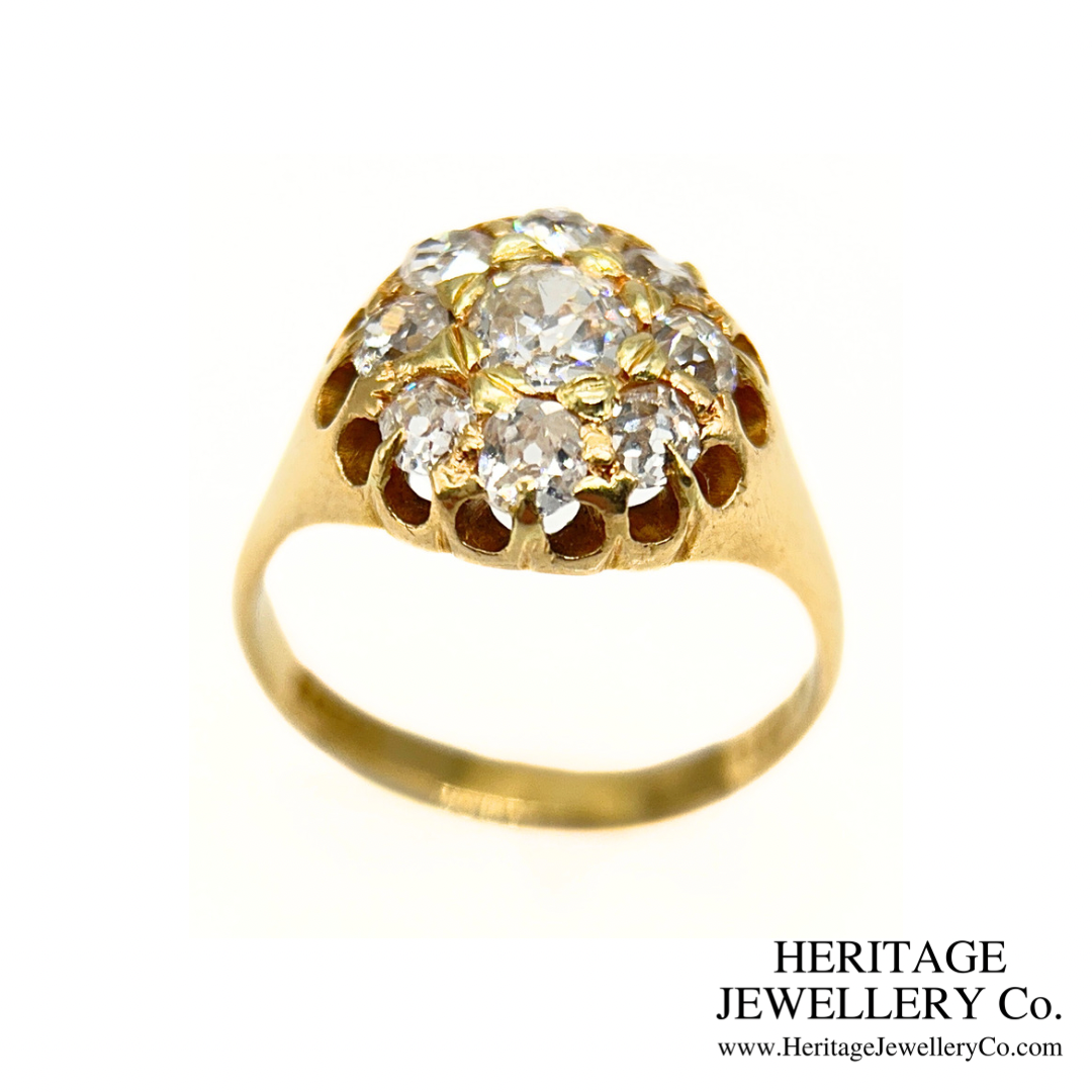 Victorian Diamond Cluster Ring (1.40ct)
