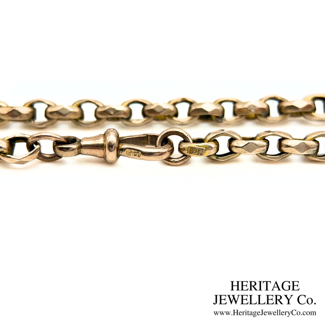 Antique Gold Long Guard Chain (9ct Gold)