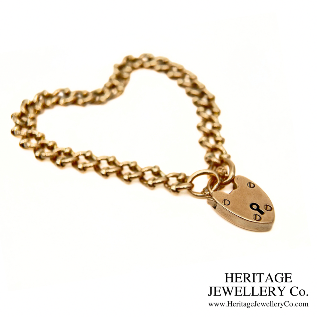 Victorian Gold Fancy Curb Bracelet
