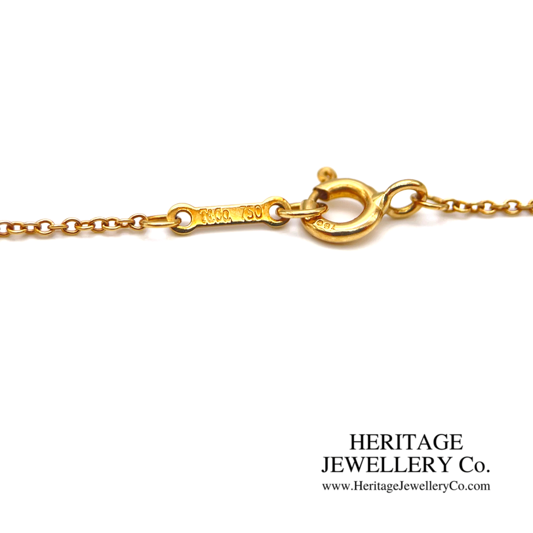 Tiffany & Co. Infinity Double Loving Heart Pendant and Chain