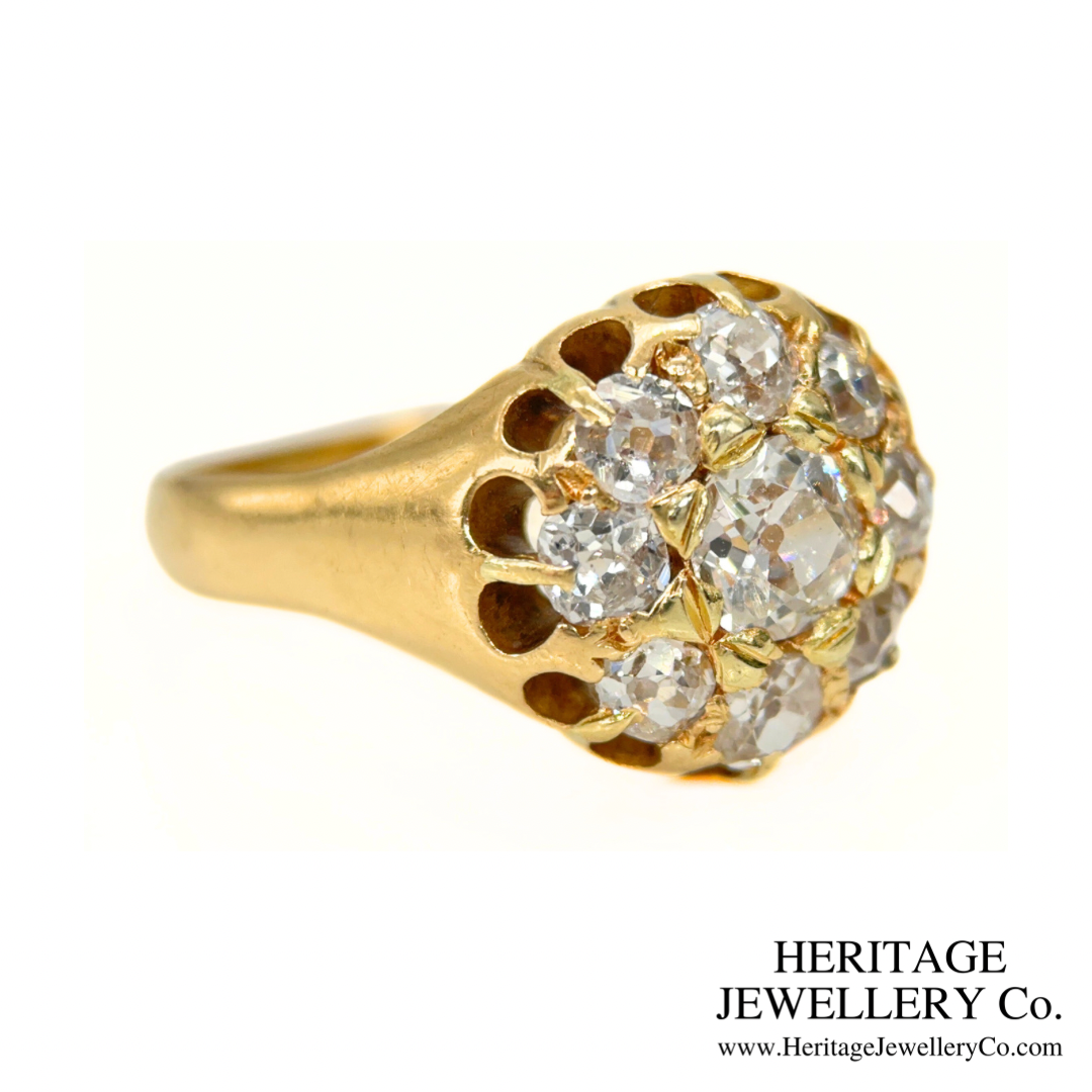Victorian Diamond Cluster Ring (1.40ct)