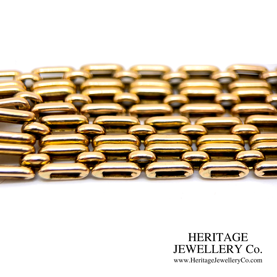 Vintage Gold Link Bracelet (9ct gold)