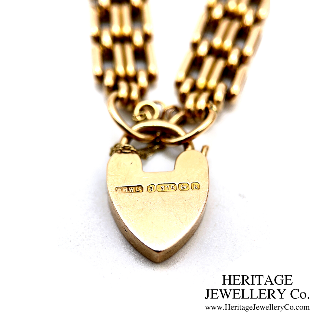 Vintage Gold Link Bracelet (9ct gold)