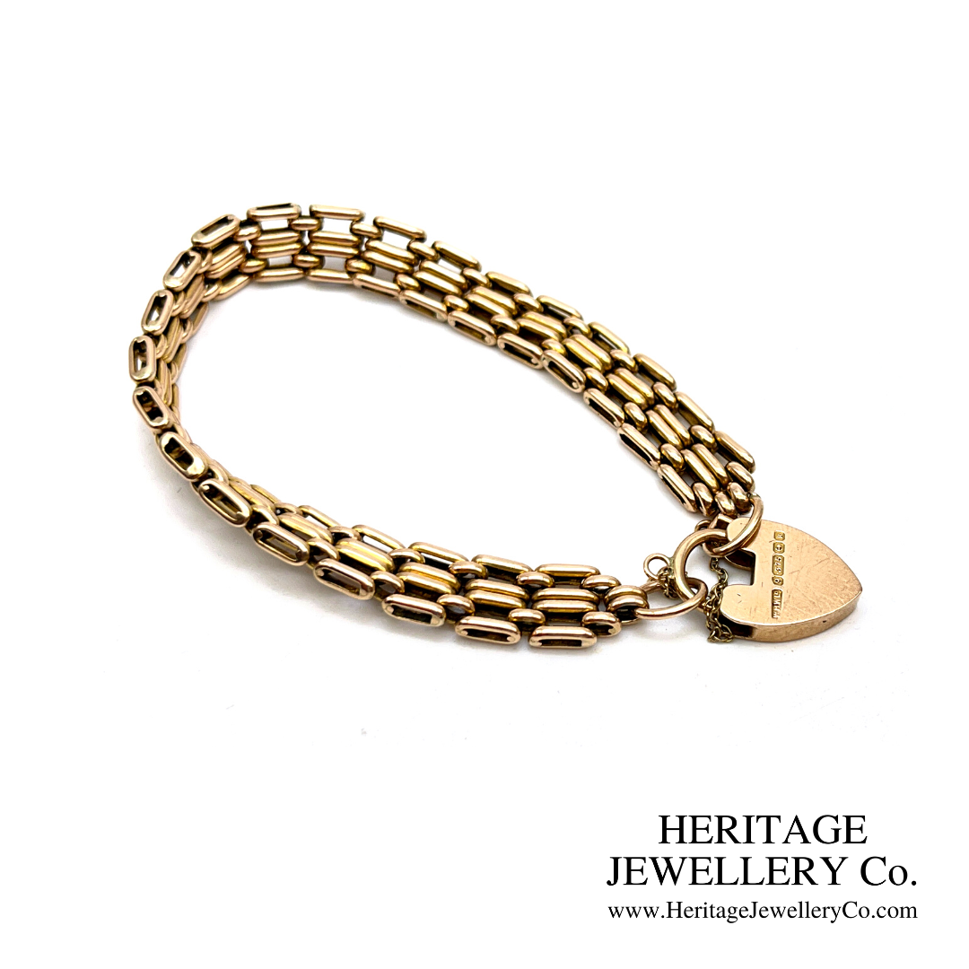 Vintage Gold Link Bracelet (9ct gold)