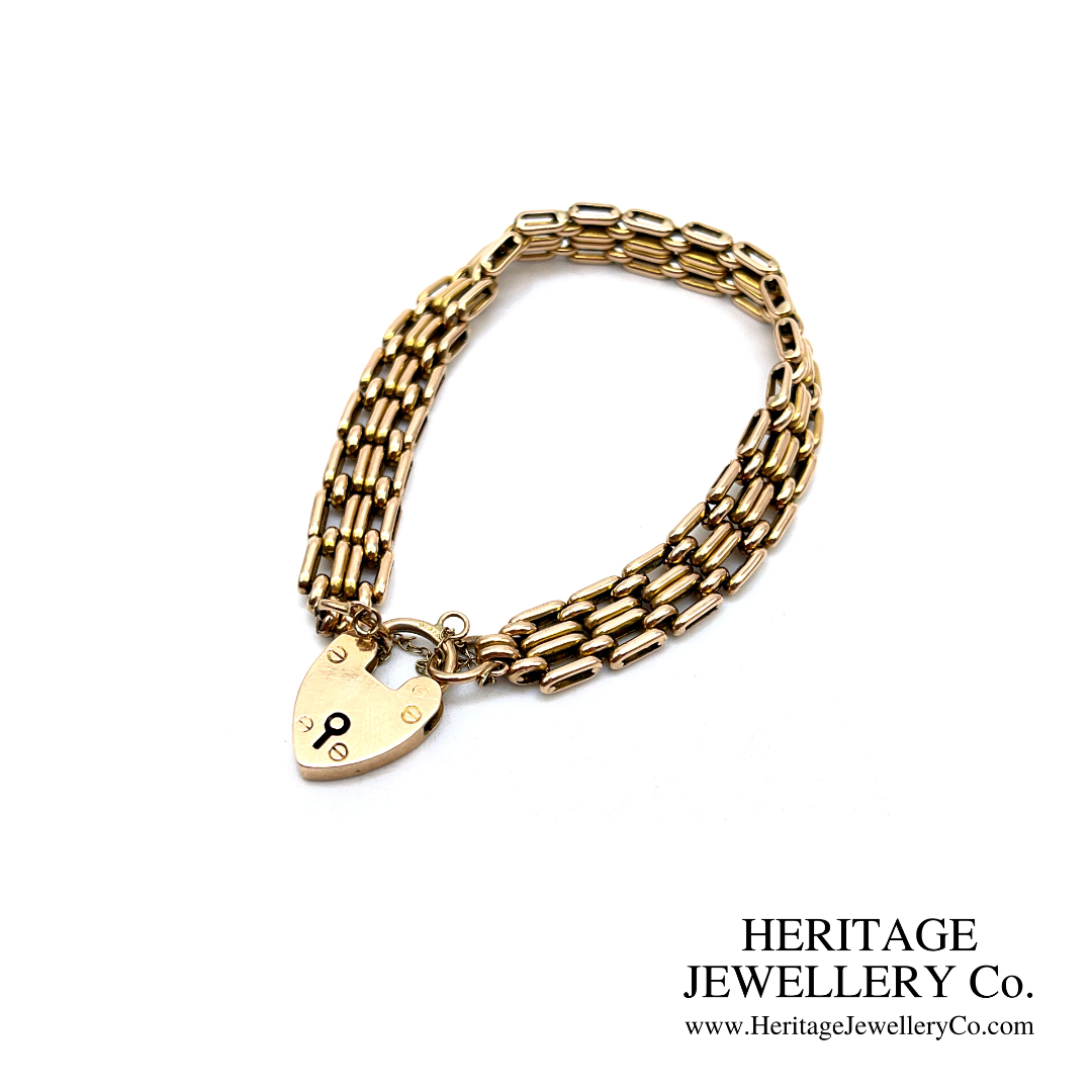 Vintage Gold Link Bracelet (9ct gold)