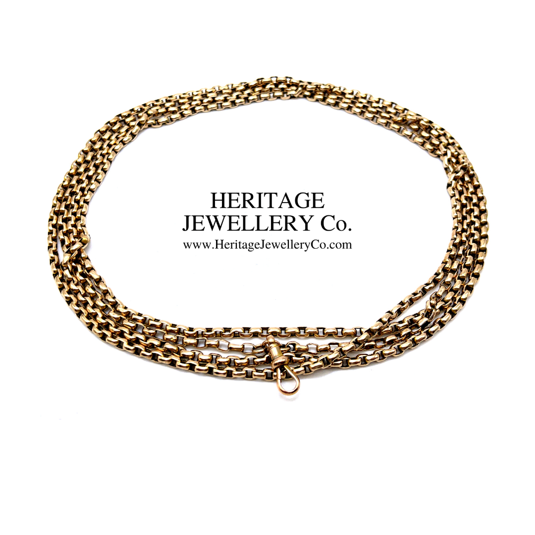 Antique Gold Long-Guard Chain