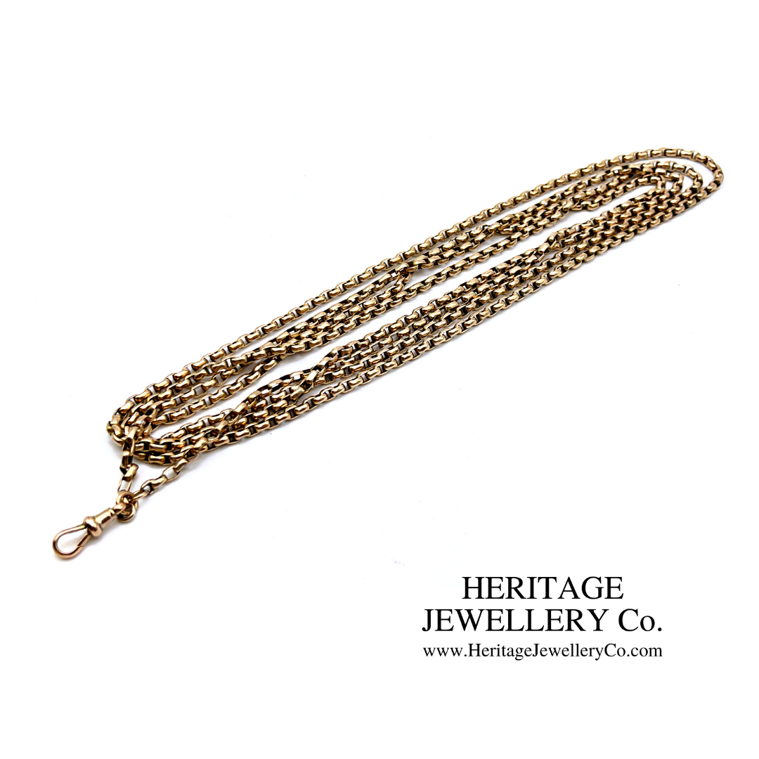 Antique Gold Long-Guard Chain